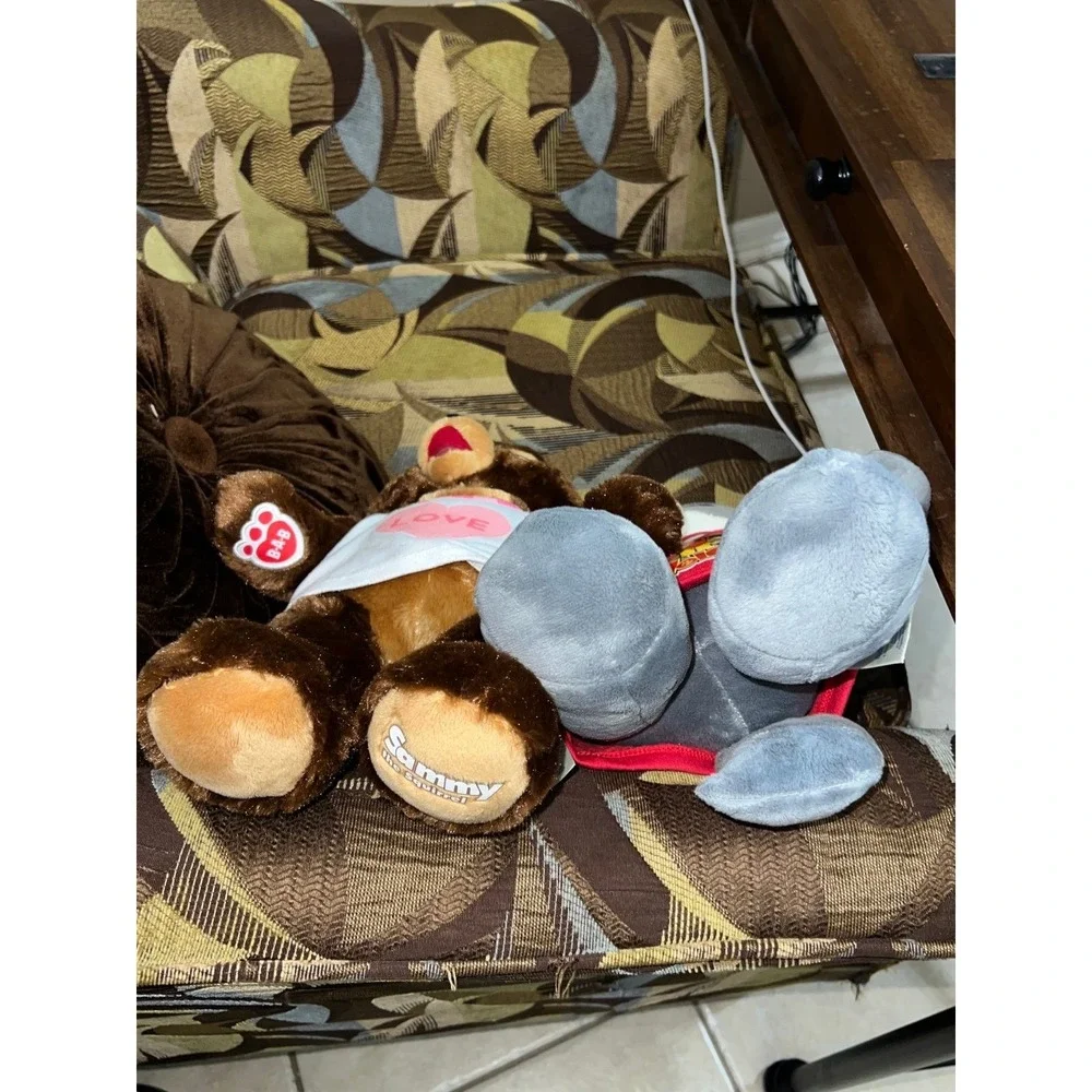 Build-A-Bear Great Wolf Lodge Rachel and Sammy Squirrel plush Stuffed Animal